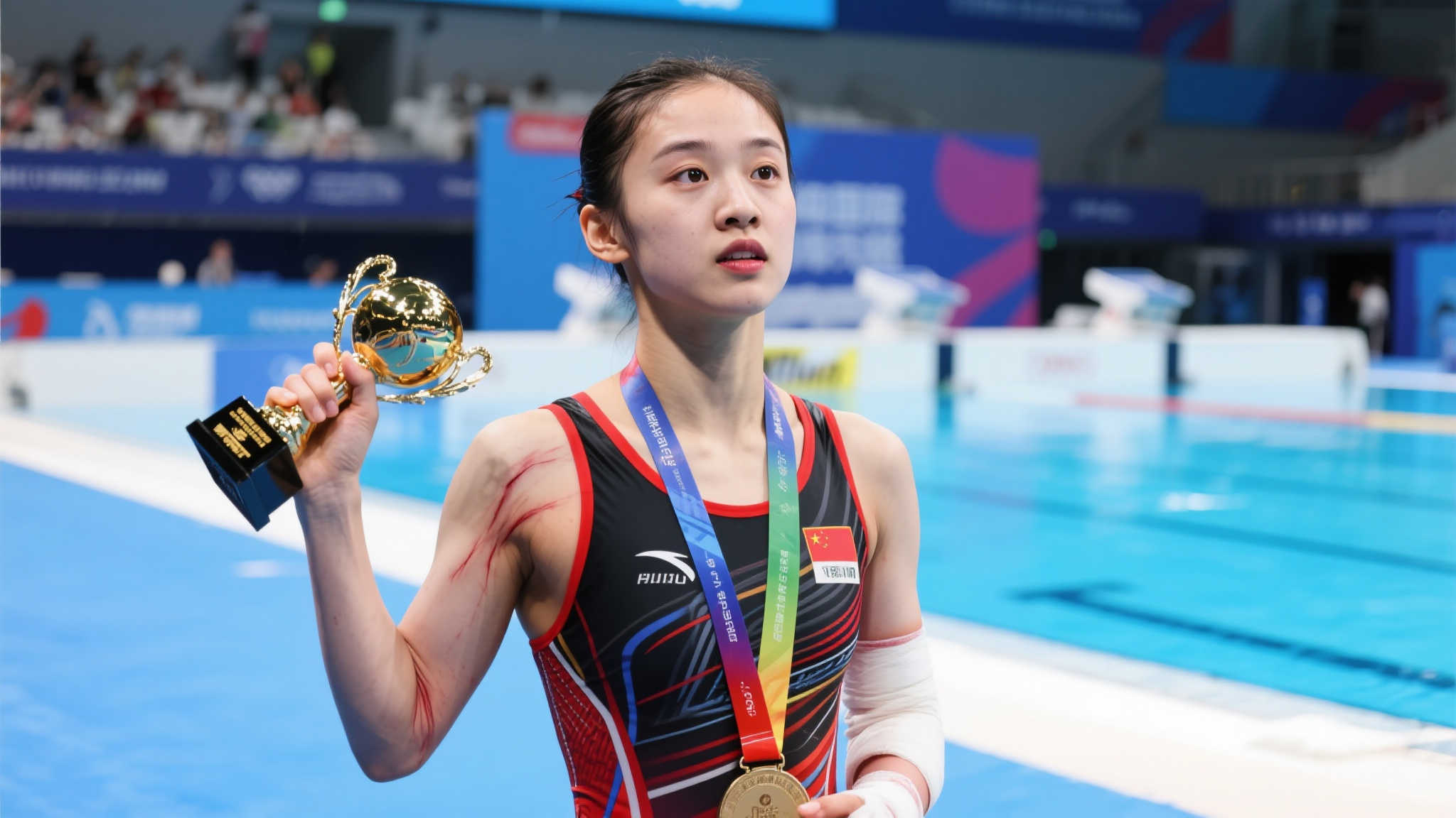 心疼婵宝!伤退背后故事曝光,陈芋汐发言让全网破防 张家齐近年来在国际赛场风头正劲,多次斩获冠军奖项,